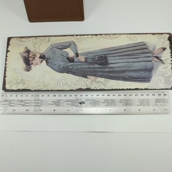 ๐จ๐ฆ Lot of 2 Pairs of Vintage Inspired Wall Art - Picture 12 of 13